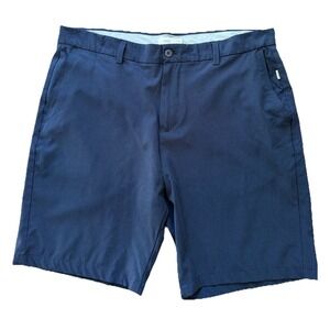 Onia Performance Golf Shorts Navy Blue Casual Men's size 36 Classic Stretch